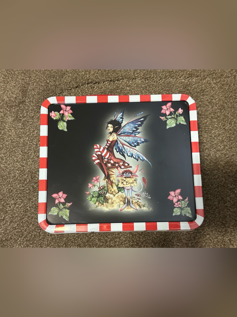 Whimsical Fairy Art Print Lunchbox